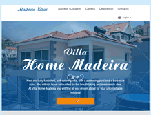 Tablet Screenshot of madeiravilla.com